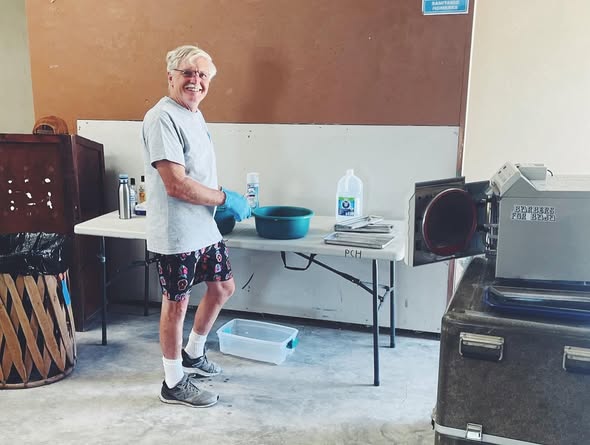 Volunteers supporting pets and families